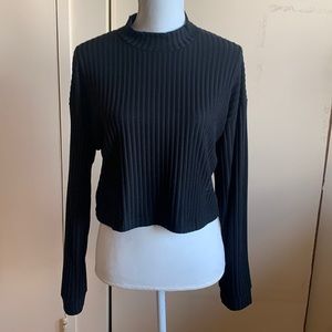Charlotte Russe Large cropped sweater